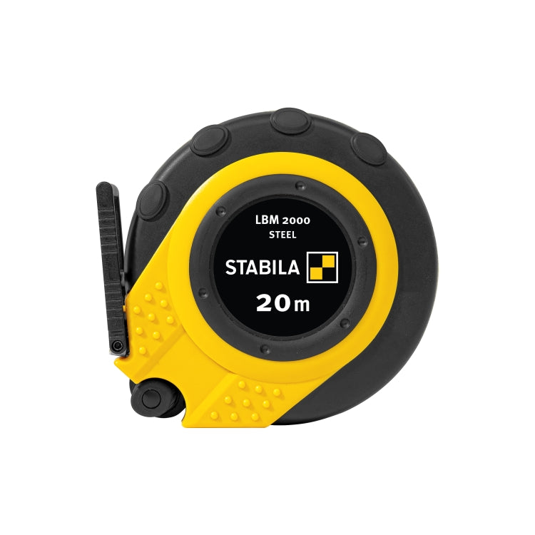 Stabila 30940 Closed Case Tape LBM 2000 STEEL 20 M Steel Blade Metric Scale