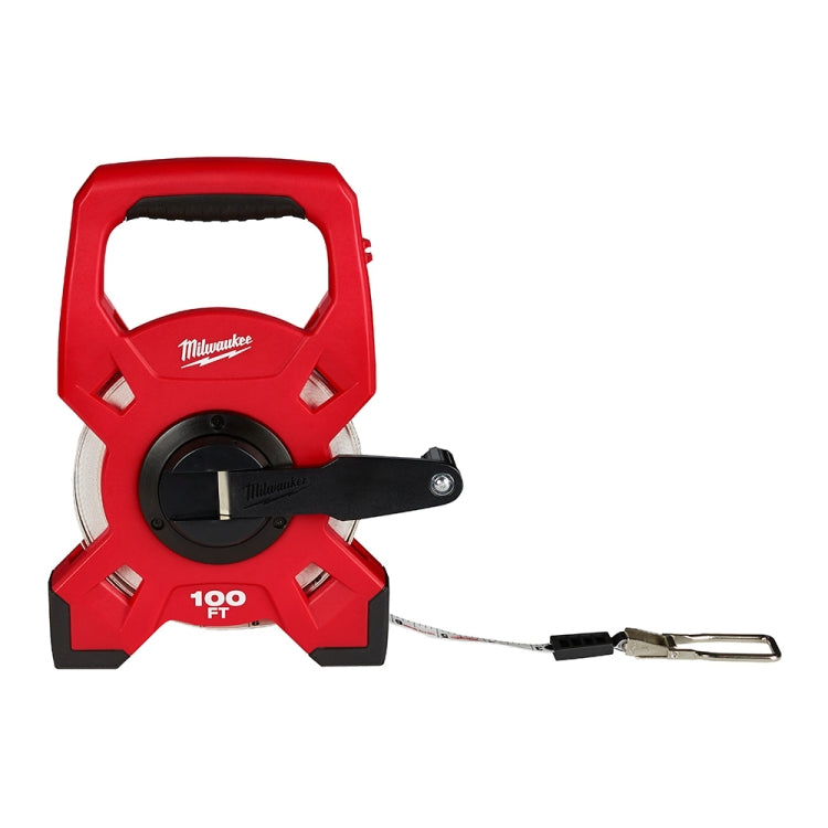 Milwaukee 48-22-5201 100 Ft. Steel Open Reel Long Tape Measure