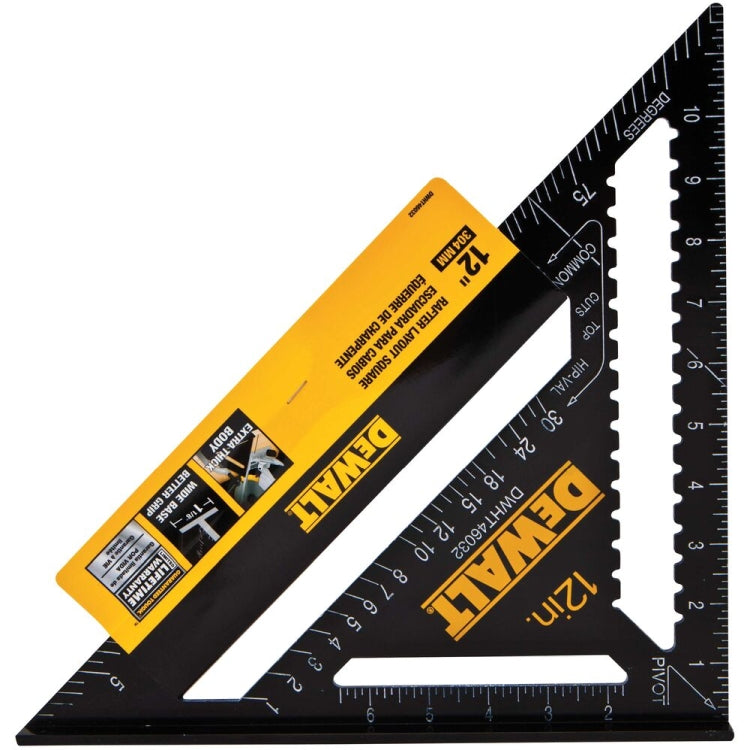 Dewalt DWHT46032 12 in. Premium Rafter Square