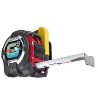 Thumbnail for Tajima GSSF-16BW GS Lock 16' Tape Measure with SAFETY BELT HOLDER