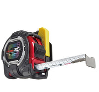 Thumbnail for Tajima GSSF-25BW GS Lock 25' Tape Measure with SAFETY BELT HOLDER