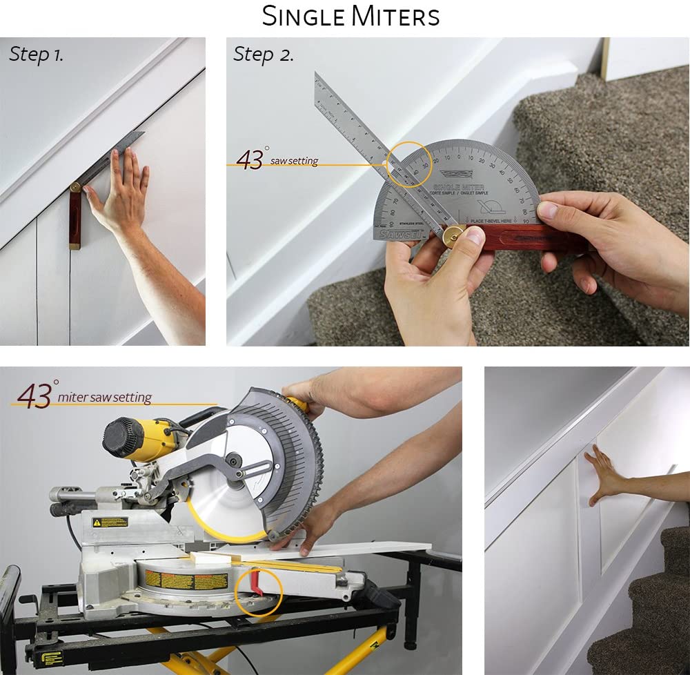 Sawset Miter Saw Protractor